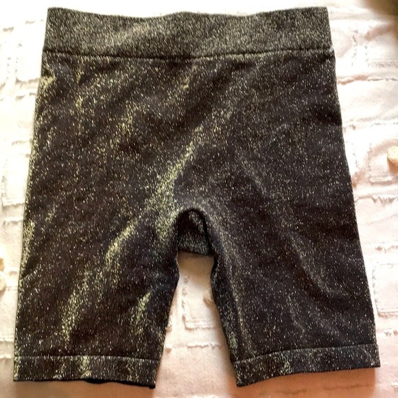 Free people intimately biker shorts layering xs s 0 2 4 6 glitter bottoms - Picture 1 of 3